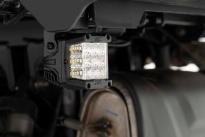 Polaris General 4 1000 EPS Ride Command Edition LED Light Kit - Under Bed Mount - Rough Country - Wide Angle, 2